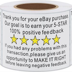 Seller Thank You Stickers